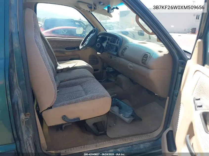 1999 Dodge Ram 2500 St VIN: 3B7KF26W0XM509656 Lot: 42549637
