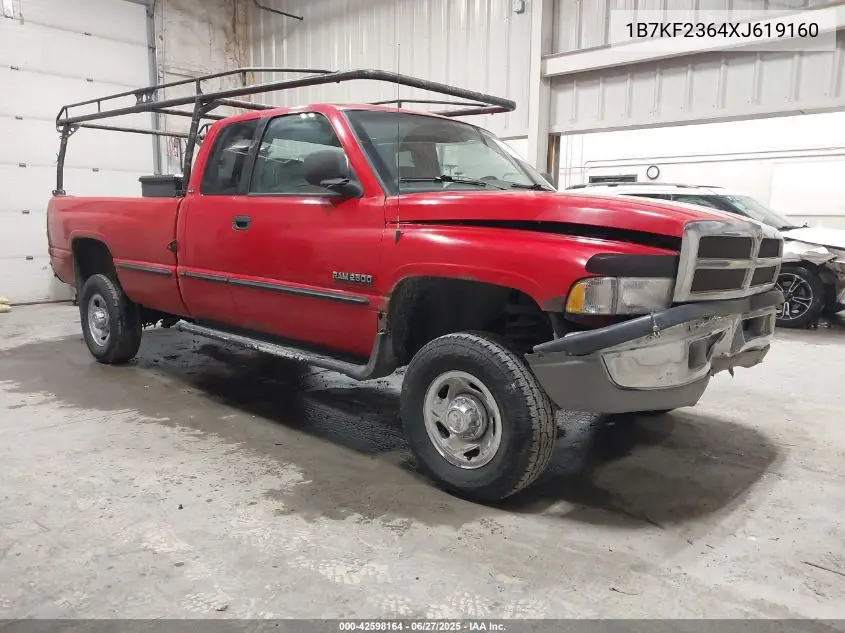 1999 Dodge Ram 2500 St VIN: 1B7KF2364XJ619160 Lot: 42598164
