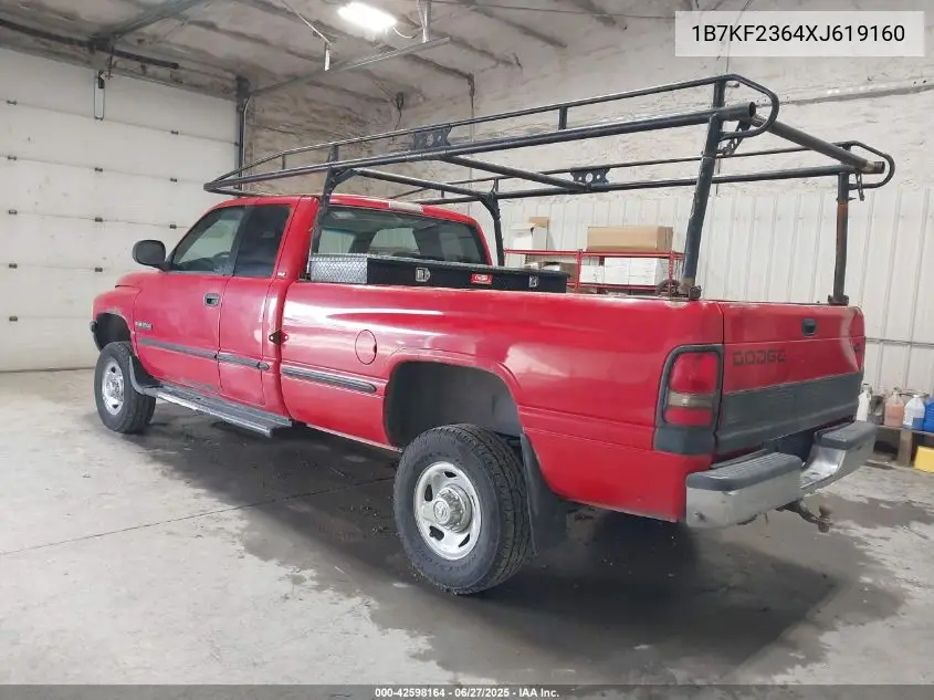 1999 Dodge Ram 2500 St VIN: 1B7KF2364XJ619160 Lot: 42598164