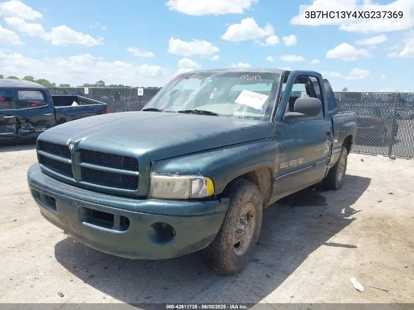 1999 Dodge Ram 1500 St VIN: 3B7HC13Y4XG237369 Lot: 42611735