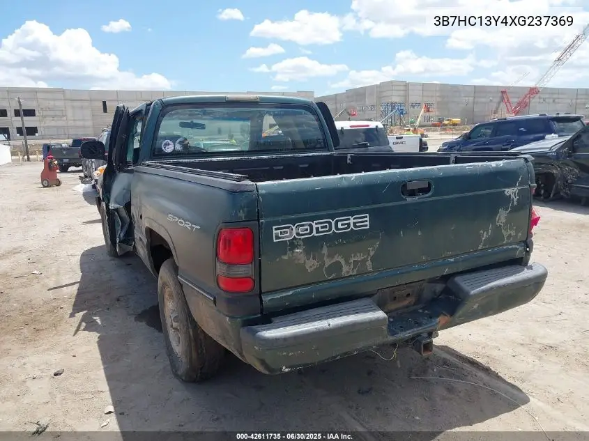 1999 Dodge Ram 1500 St VIN: 3B7HC13Y4XG237369 Lot: 42611735