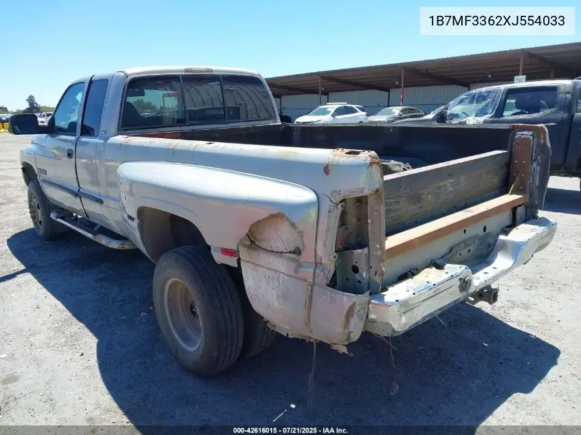1999 Dodge Ram 3500 St VIN: 1B7MF3362XJ554033 Lot: 42616015