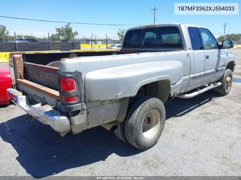 1999 Dodge Ram 3500 St VIN: 1B7MF3362XJ554033 Lot: 42616015