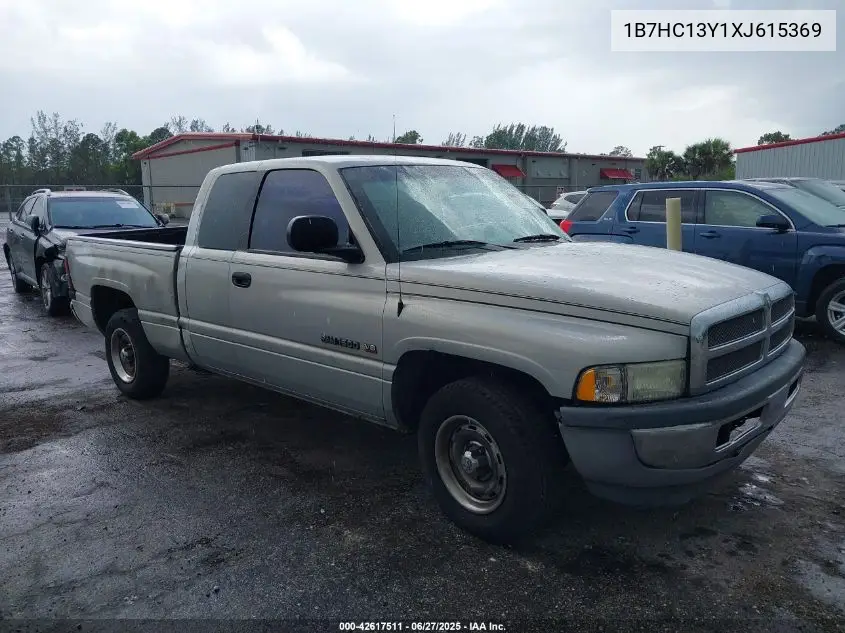 1999 Dodge Ram 1500 St VIN: 1B7HC13Y1XJ615369 Lot: 42617511