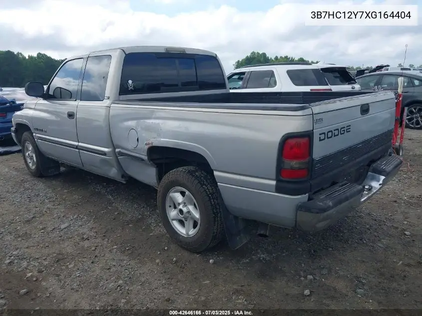 1999 Dodge Ram 1500 St VIN: 3B7HC12Y7XG164404 Lot: 42646166