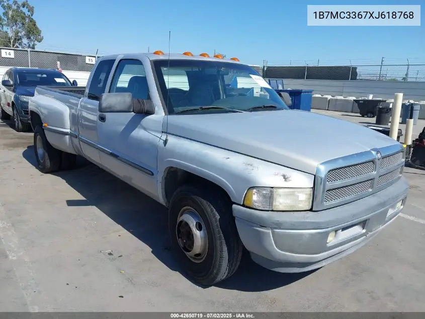 1999 Dodge Ram 3500 St VIN: 1B7MC3367XJ618768 Lot: 42650719