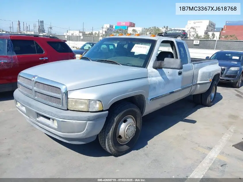 1999 Dodge Ram 3500 St VIN: 1B7MC3367XJ618768 Lot: 42650719
