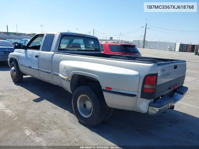 1999 Dodge Ram 3500 St VIN: 1B7MC3367XJ618768 Lot: 42650719