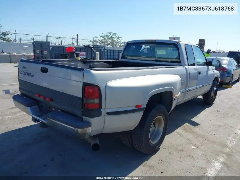 1999 Dodge Ram 3500 St VIN: 1B7MC3367XJ618768 Lot: 42650719