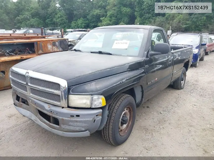 1999 Dodge Ram 1500 St/Ws VIN: 1B7HC16X7XS152439 Lot: 42676198
