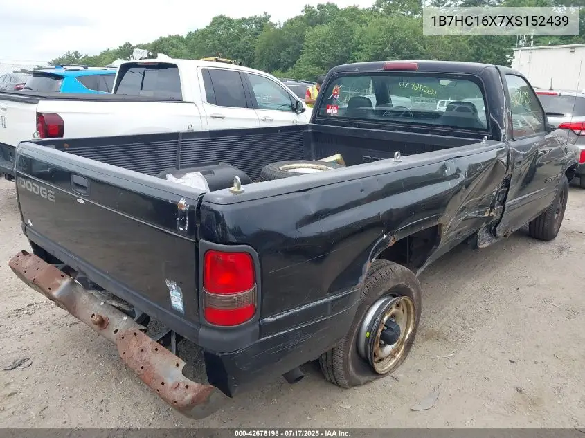 1999 Dodge Ram 1500 St/Ws VIN: 1B7HC16X7XS152439 Lot: 42676198