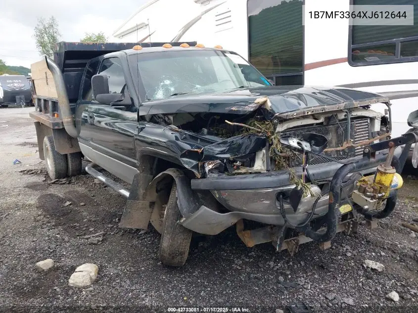 1999 Dodge Ram 3500 St VIN: 1B7MF3364XJ612644 Lot: 42733081