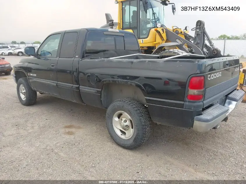 1999 Dodge Ram 1500 VIN: 3B7HF13Z6XM543409 Lot: 42737088