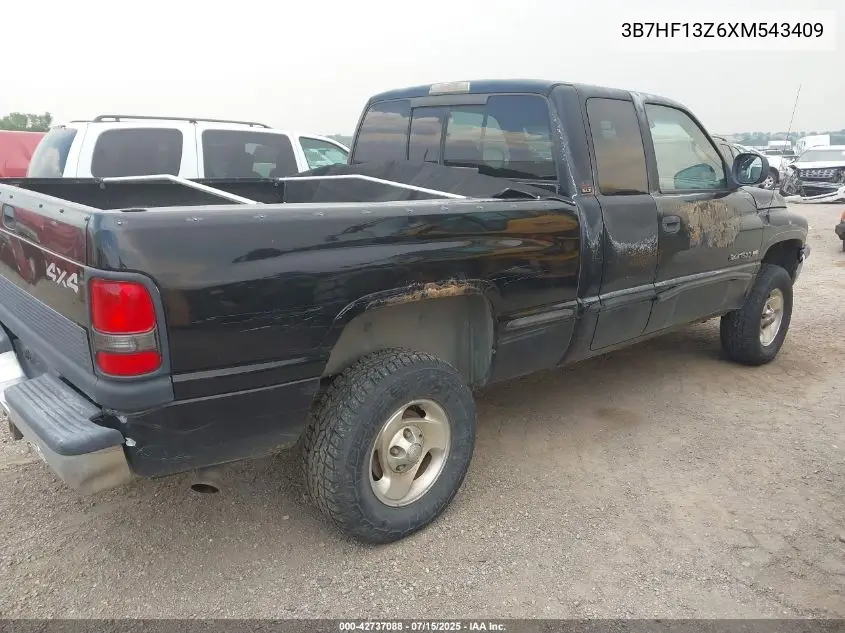 1999 Dodge Ram 1500 VIN: 3B7HF13Z6XM543409 Lot: 42737088