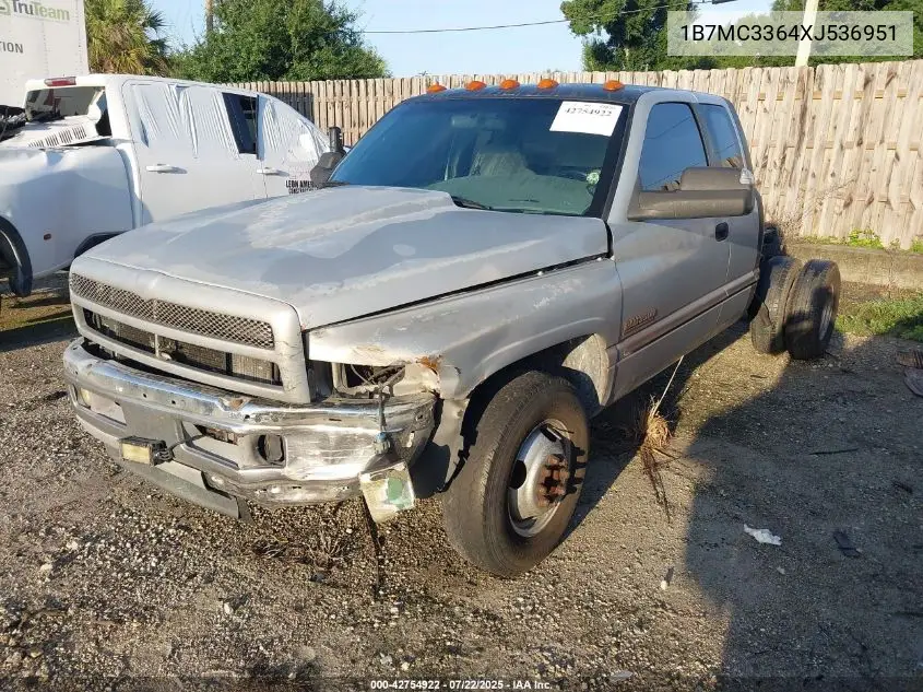1999 Dodge Ram 3500 St VIN: 1B7MC3364XJ536951 Lot: 42754922