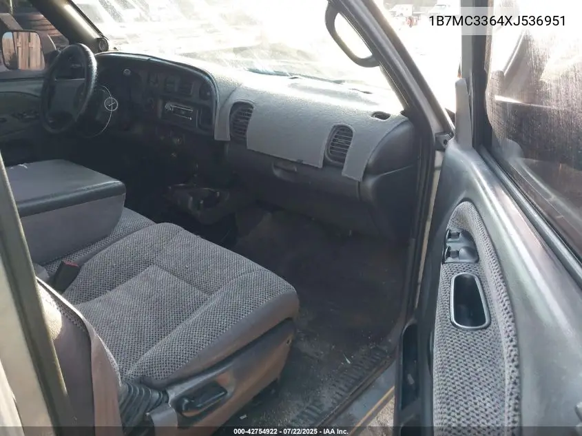 1999 Dodge Ram 3500 St VIN: 1B7MC3364XJ536951 Lot: 42754922