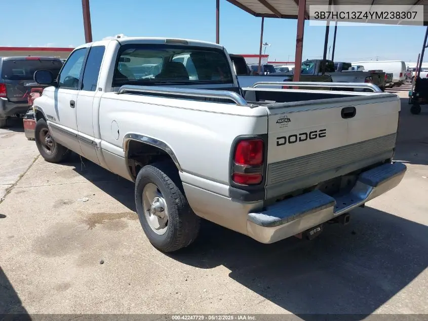 2000 Dodge Ram 1500 St VIN: 3B7HC13Z4YM238307 Lot: 42247729