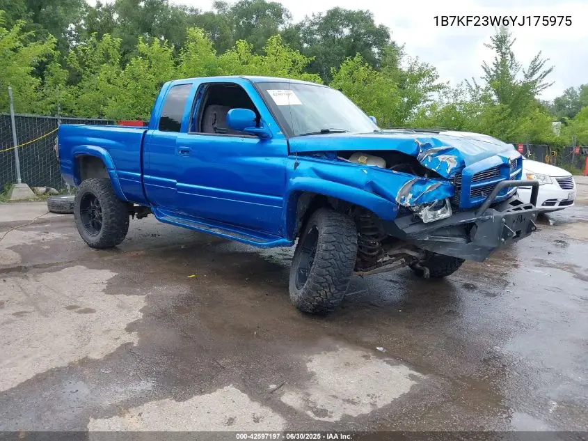 2000 Dodge Ram 2500 St VIN: 1B7KF23W6YJ175975 Lot: 42597197