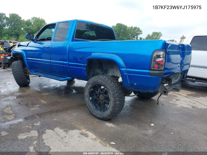 2000 Dodge Ram 2500 St VIN: 1B7KF23W6YJ175975 Lot: 42597197