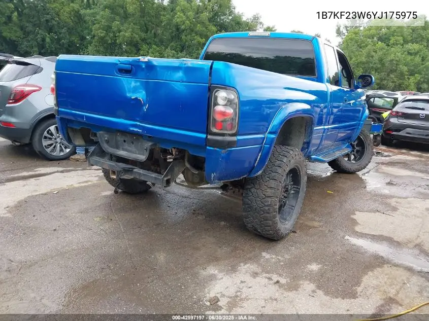 2000 Dodge Ram 2500 St VIN: 1B7KF23W6YJ175975 Lot: 42597197