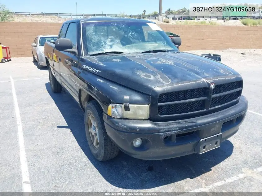 2000 Dodge Ram 1500 St VIN: 3B7HC13Z4YG109658 Lot: 42619118