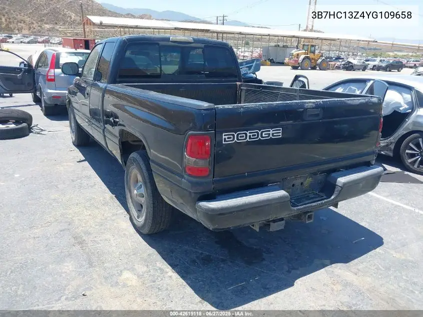 2000 Dodge Ram 1500 St VIN: 3B7HC13Z4YG109658 Lot: 42619118