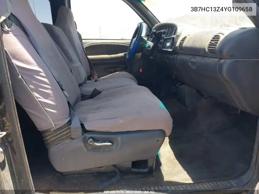 2000 Dodge Ram 1500 St VIN: 3B7HC13Z4YG109658 Lot: 42619118