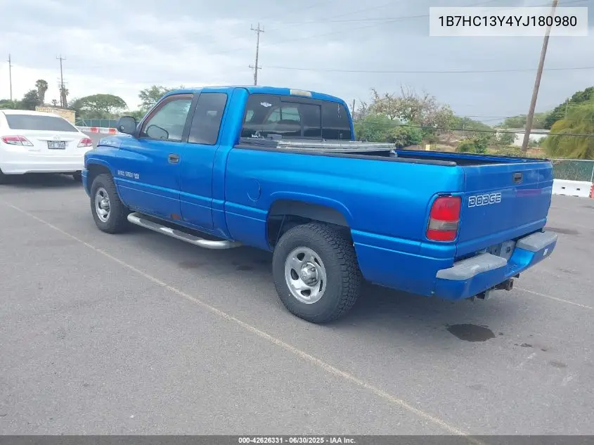 2000 Dodge Ram 1500 St VIN: 1B7HC13Y4YJ180980 Lot: 42626331