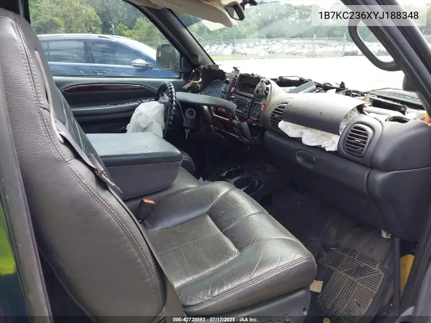 2000 Dodge Ram 2500 St VIN: 1B7KC236XYJ188348 Lot: 42728593