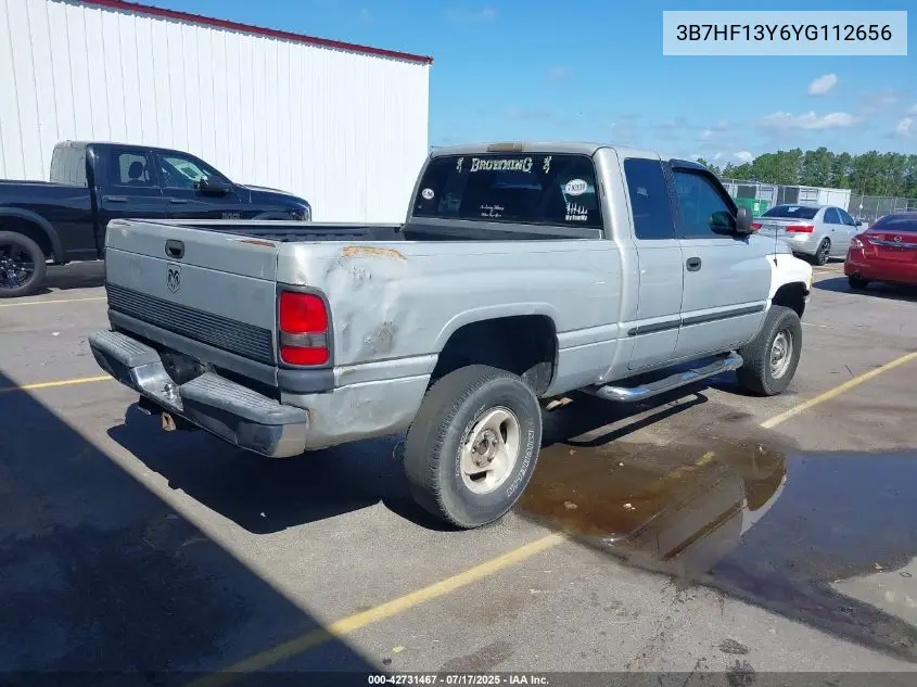 2000 Dodge Ram 1500 St VIN: 3B7HF13Y6YG112656 Lot: 42731467