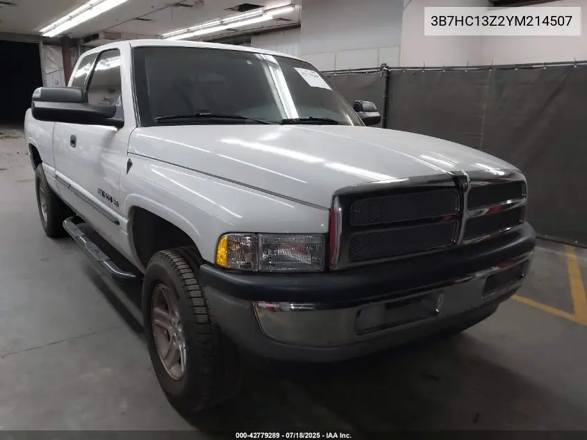 2000 Dodge Ram 1500 St VIN: 3B7HC13Z2YM214507 Lot: 42779289