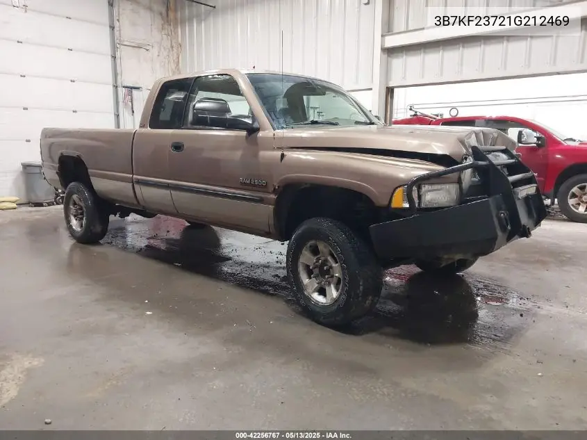 2001 Dodge Ram 2500 St VIN: 3B7KF23721G212469 Lot: 42256767