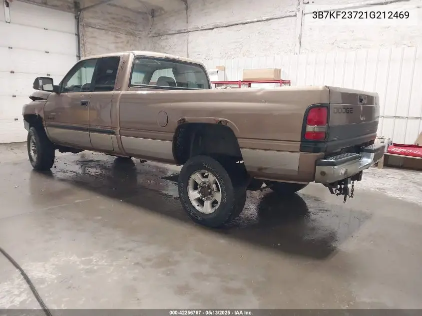 2001 Dodge Ram 2500 St VIN: 3B7KF23721G212469 Lot: 42256767