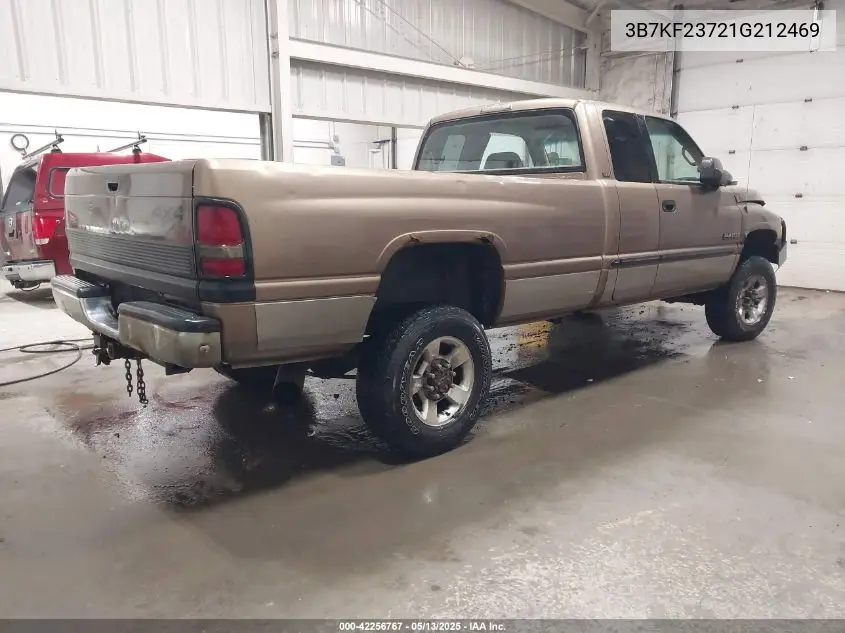 2001 Dodge Ram 2500 St VIN: 3B7KF23721G212469 Lot: 42256767