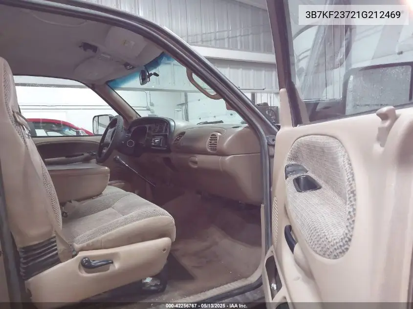 2001 Dodge Ram 2500 St VIN: 3B7KF23721G212469 Lot: 42256767