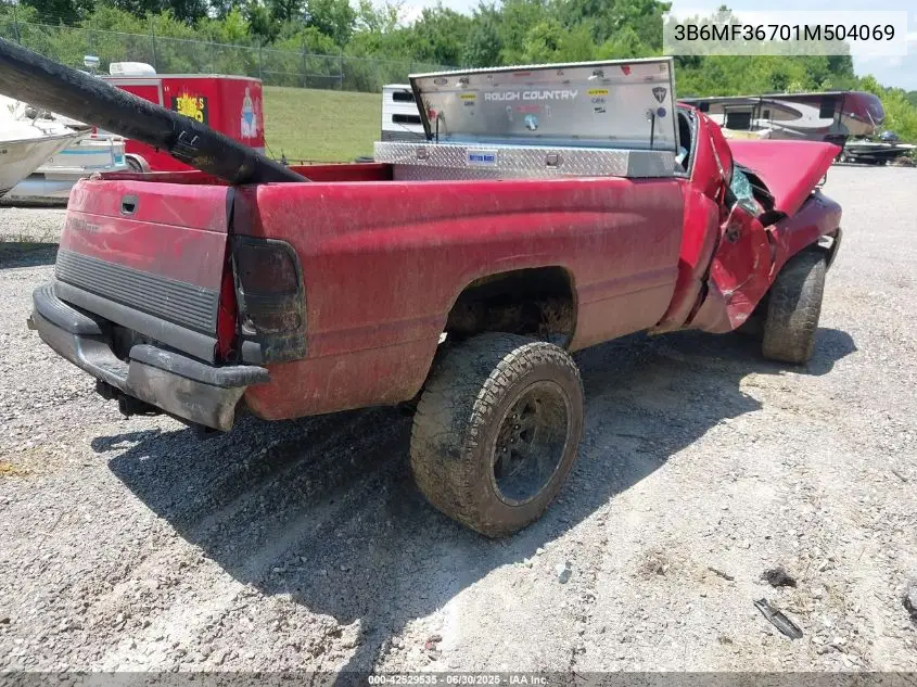 2001 Dodge Ram 3500 St VIN: 3B6MF36701M504069 Lot: 42529535