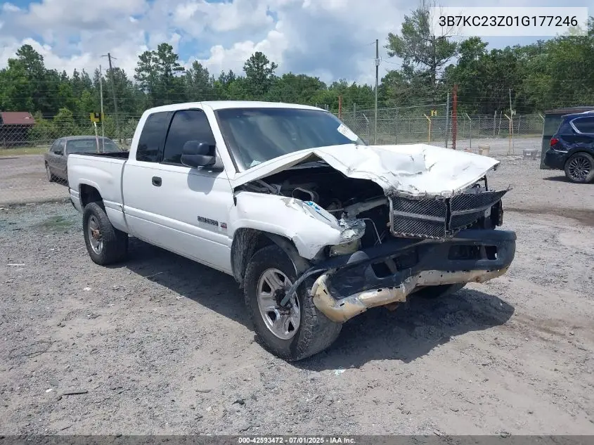 2001 Dodge Ram 2500 St VIN: 3B7KC23Z01G177246 Lot: 42593472