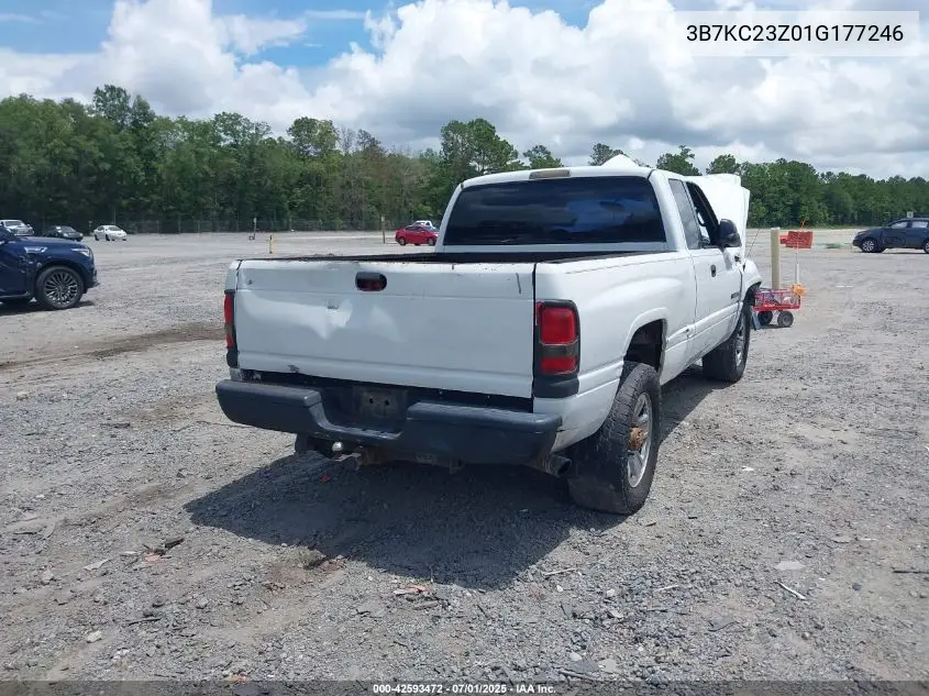 2001 Dodge Ram 2500 St VIN: 3B7KC23Z01G177246 Lot: 42593472