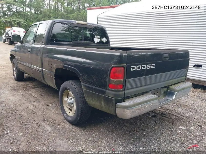 2001 Dodge Ram 1500 St VIN: 3B7HC13Y31G242148 Lot: 42605303