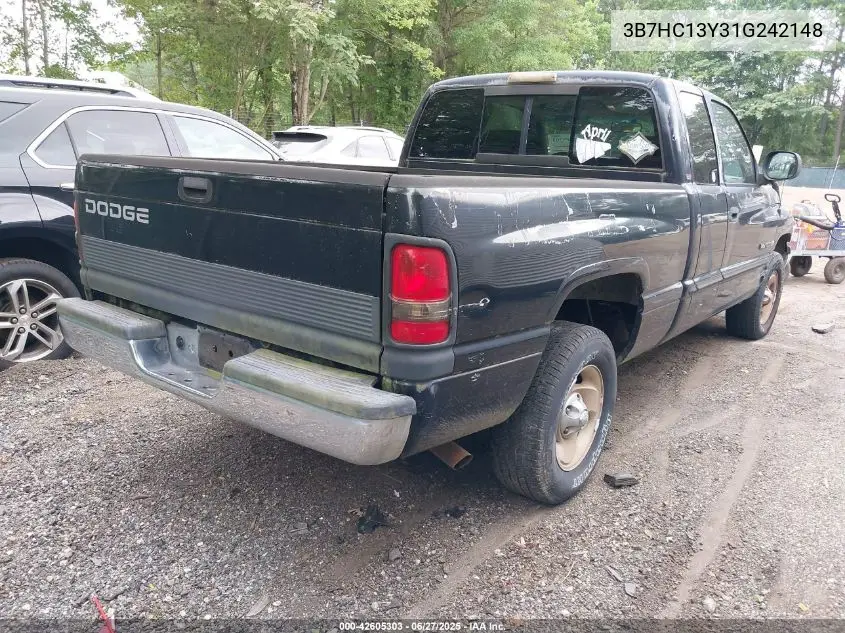2001 Dodge Ram 1500 St VIN: 3B7HC13Y31G242148 Lot: 42605303