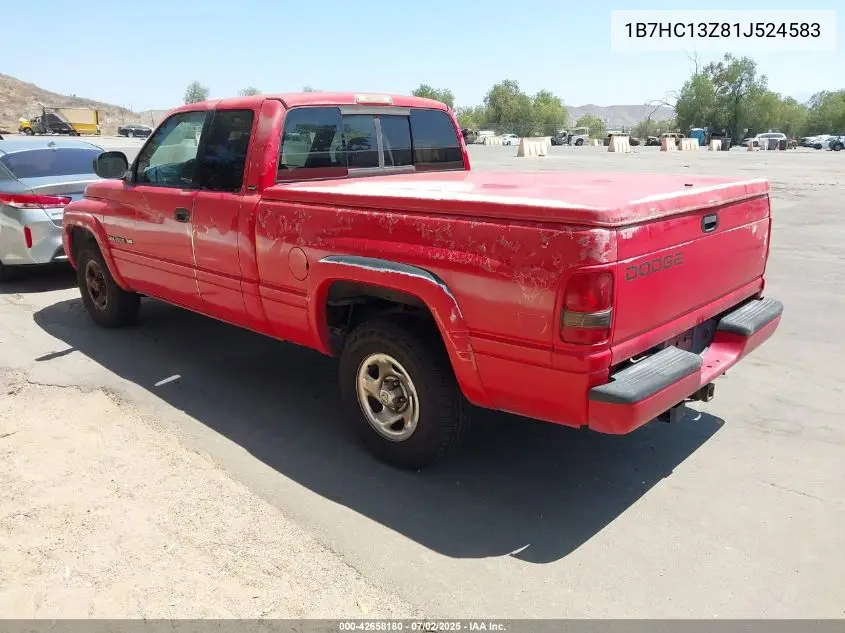 2001 Dodge Ram 1500 St VIN: 1B7HC13Z81J524583 Lot: 42658180