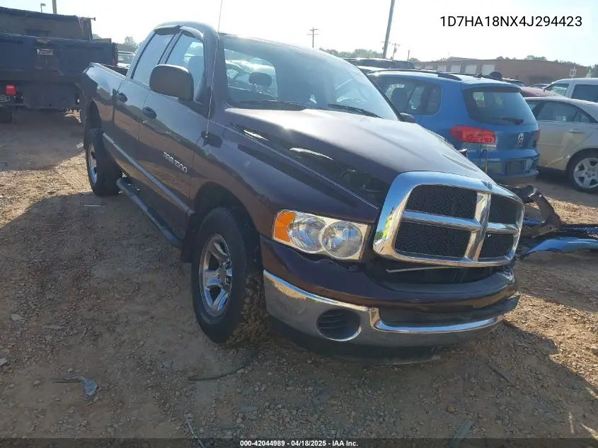 2004 Dodge Ram 1500 Slt/Laramie VIN: 1D7HA18NX4J294423 Lot: 42044989