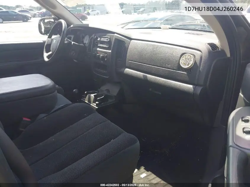 2004 Dodge Ram 1500 Slt/Laramie VIN: 1D7HU18D04J260246 Lot: 42242502