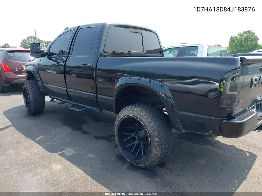 2004 Dodge Ram 1500 Slt/Laramie VIN: 1D7HA18D84J183876 Lot: 42410915