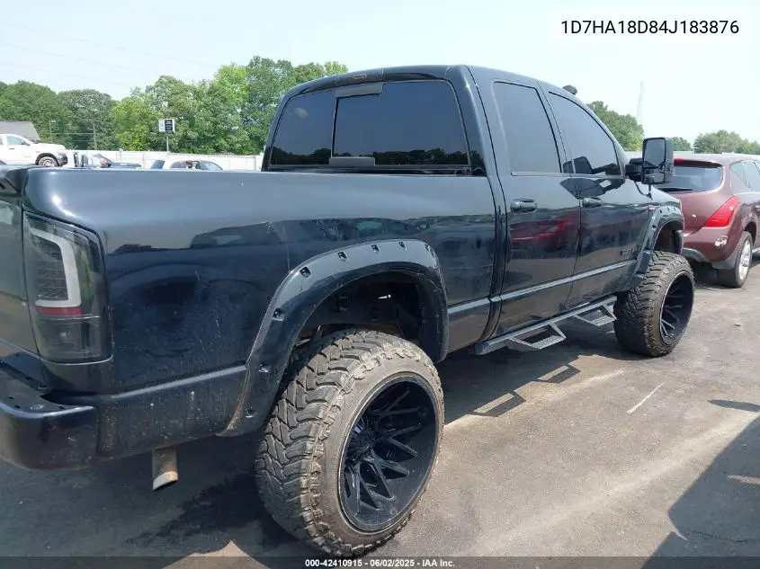 2004 Dodge Ram 1500 Slt/Laramie VIN: 1D7HA18D84J183876 Lot: 42410915