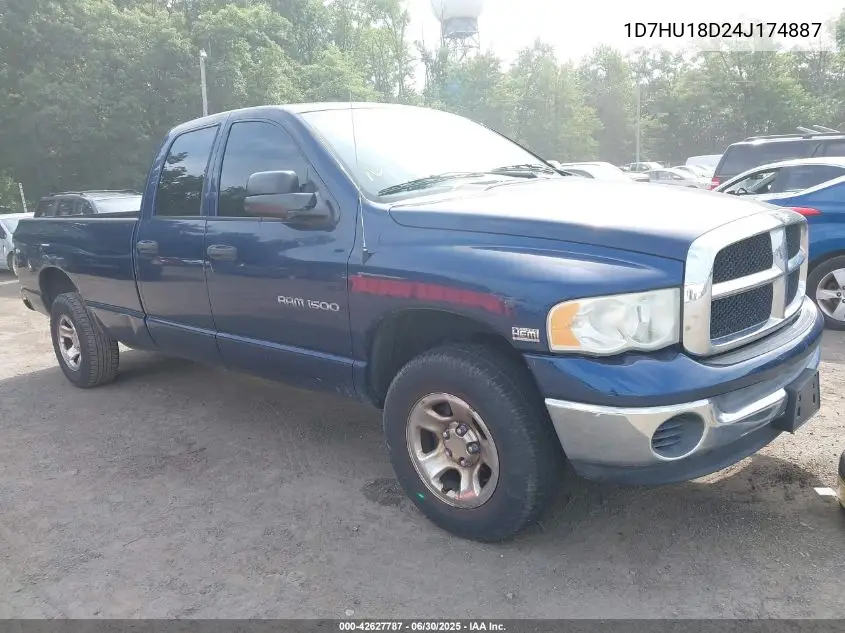 2004 Dodge Ram 1500 St/Slt VIN: 1D7HU18D24J174887 Lot: 42627787