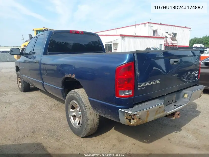 2004 Dodge Ram 1500 St/Slt VIN: 1D7HU18D24J174887 Lot: 42627787