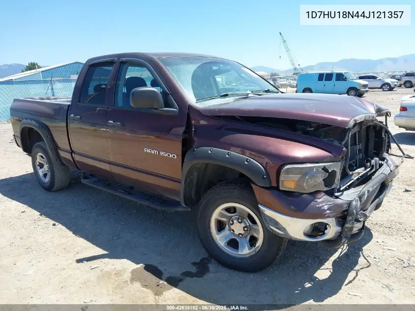 2004 Dodge Ram 1500 Slt/Laramie VIN: 1D7HU18N44J121357 Lot: 42635152
