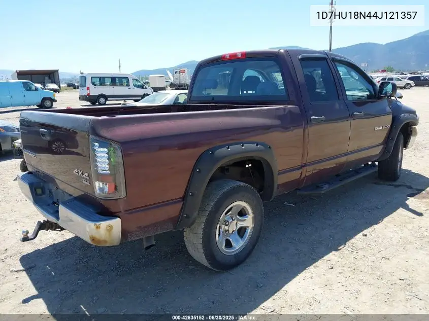 2004 Dodge Ram 1500 Slt/Laramie VIN: 1D7HU18N44J121357 Lot: 42635152