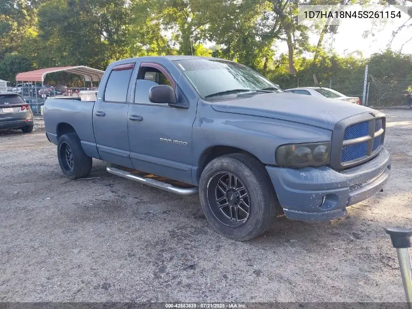 2005 Dodge Ram 1500 Slt/Laramie VIN: 1D7HA18N45S261154 Lot: 42583839